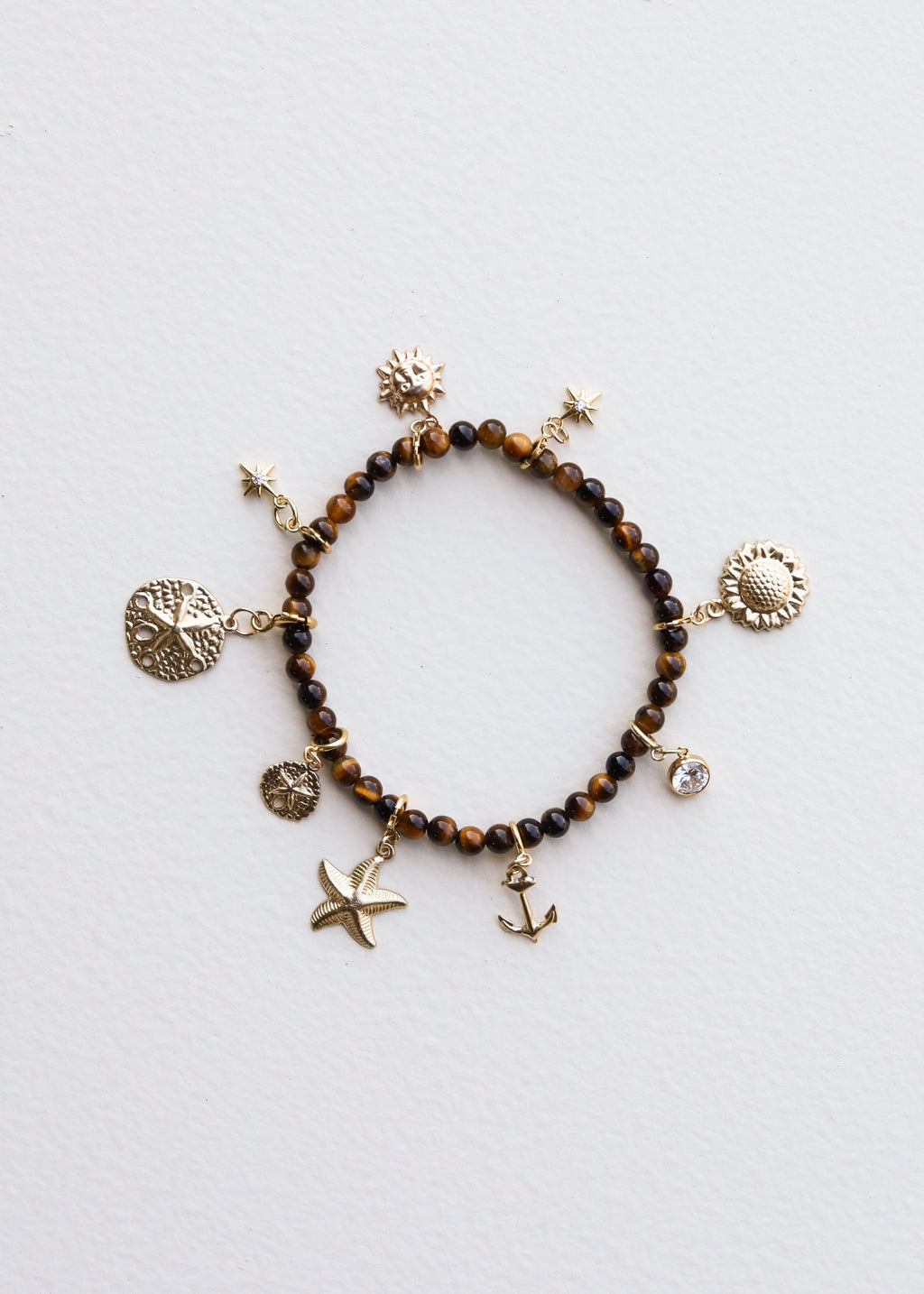 14K Gold Filled Charm - Sunflower